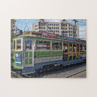Quebra-cabeça Tram, ChristChurch, Nova Zelândia