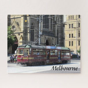 Quebra-cabeça tram melbourne australia