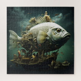 Quebra-cabeça Transporte de Pesca