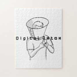 Quebra-cabeça tratamento de detox digital