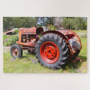 Quebra-cabeça Trator de fazenda antigo, Austrália
