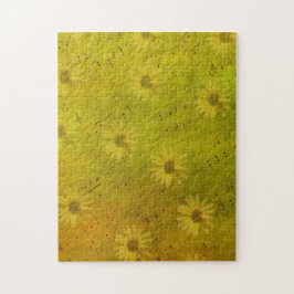 Quebra-cabeça Travesseiro decorativo de Mídia Mistura Sunshine