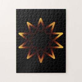 Quebra-cabeça Tree Of Life Fiery Orange Symbol