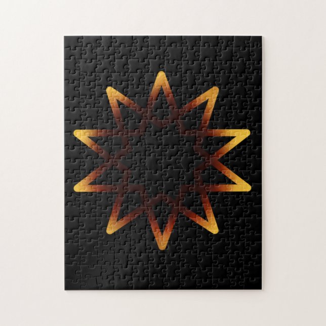 Quebra-cabeça Tree Of Life Fiery Orange Symbol (Vertical)