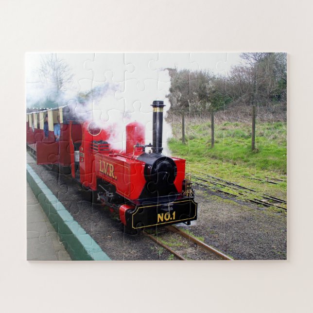 Quebra-cabeça Treino a vapor de Lappa Valley (Horizontal)