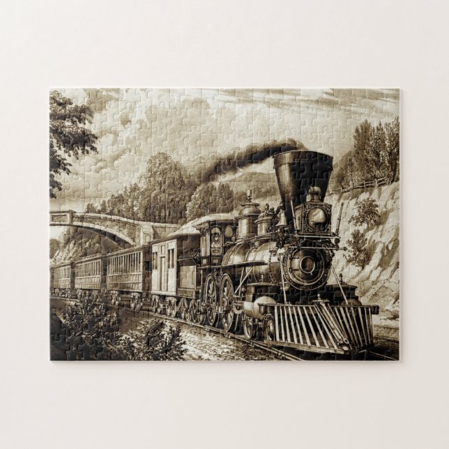 Quebra-cabeça Trem 32 (Horizontal)