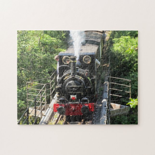 Quebra-cabeça Trem a Vapor Galês (Horizontal)