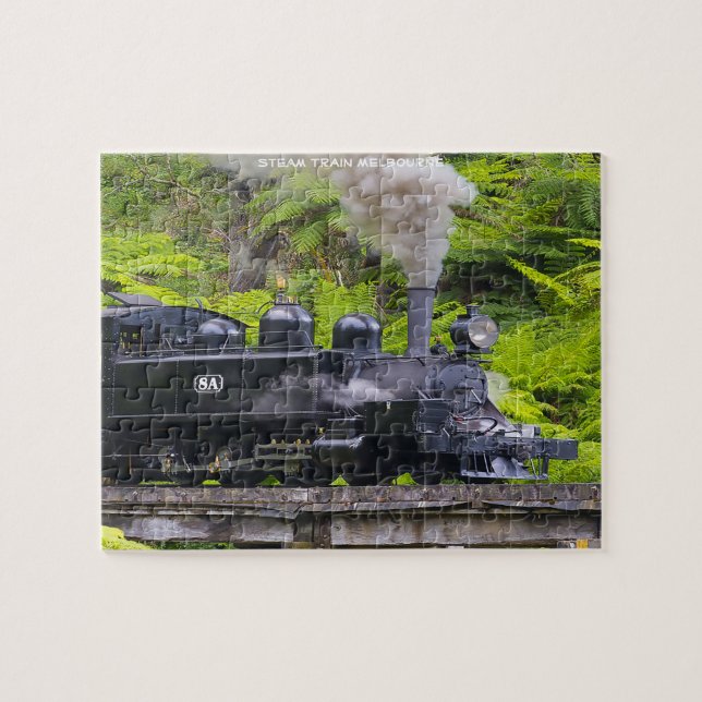 Quebra-cabeça Trem a Vapor Melbourne (Horizontal)