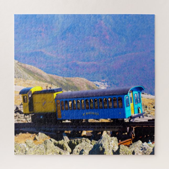 Quebra-cabeça Trem de Engrenagem Washington Montanha Nova Hampsh (Vertical)