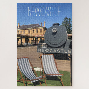 Quebra-cabeça trem newcastle