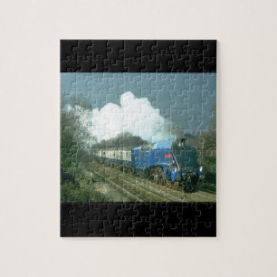 Quebra-cabeça Trens do works_Steam do senhor Nigel Gresley de