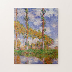 Quebra-cabeça Três Árvores Verão Monet de Belas Artes