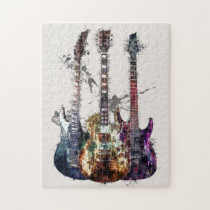 Quebra-cabeça Três Guitarras