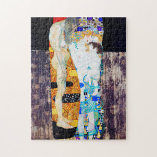 Quebra-cabeça Três idades da vida, Gustav Klimt