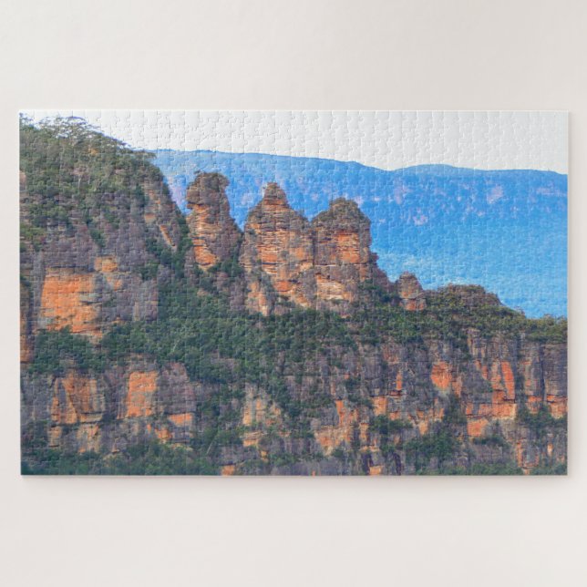 Quebra-cabeça Três Irmãs, Katoomba, Austrália (Horizontal)