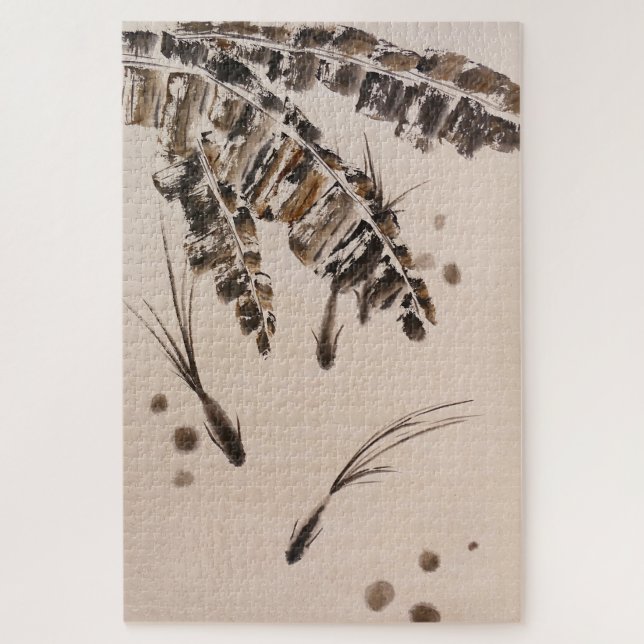 Quebra-cabeça Três Peixes Pequenos (Vertical)