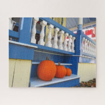 Três Pumpkins em um Passo - Martha's Vineyard