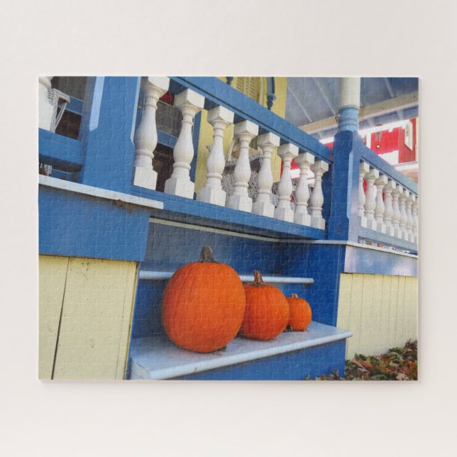 Quebra-cabeça Três Pumpkins em um Passo - Martha's Vineyard (Horizontal)