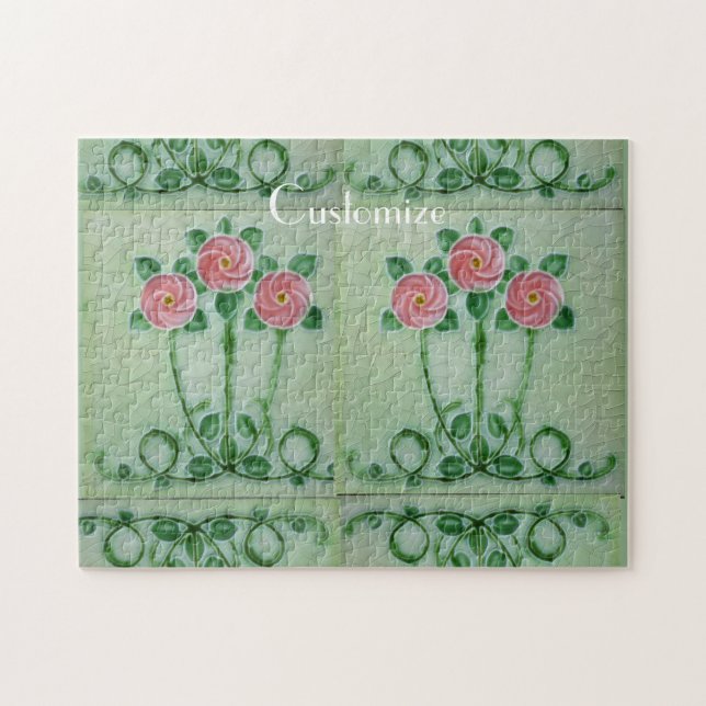 Quebra-cabeça Três Rosas Rosa Thunder_Cove (Horizontal)