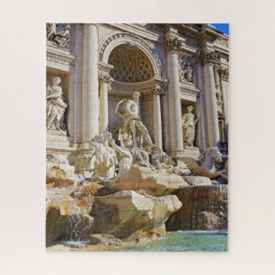 Quebra-cabeça Trevi fountain