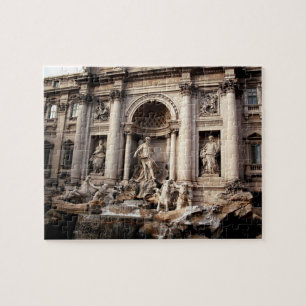 Quebra-cabeça Trevi Fountain Roma Itália Viagem