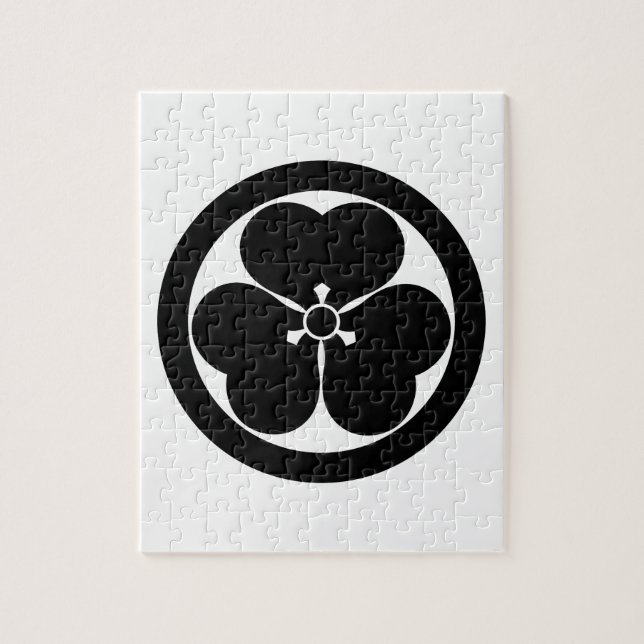 Quebra-cabeça Trevo-azedo em círculo (Vertical)