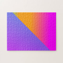 Quebra-cabeça Triângulo Geométrico Super Brilhante com Dois Tom