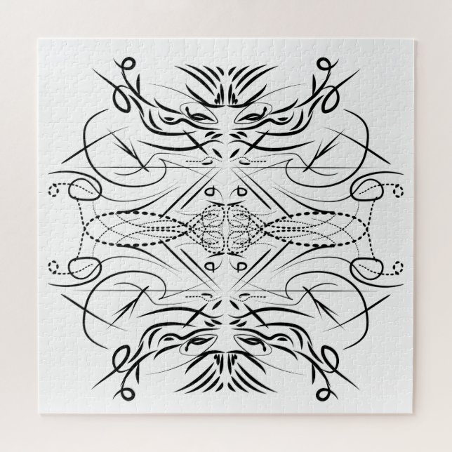 Quebra-cabeça Tribal Creative Art Pattern Game (Horizontal)