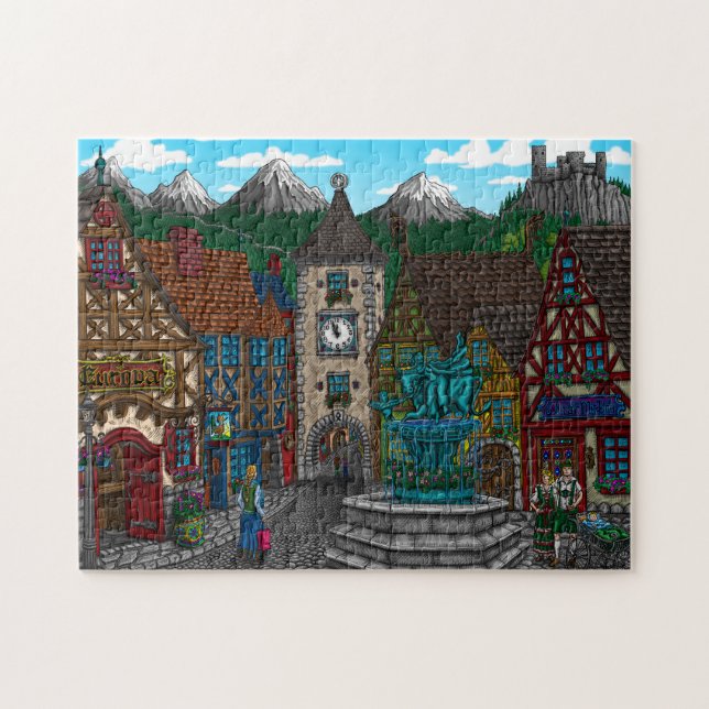 Quebra-cabeça Tribute to Europa (Horizontal)