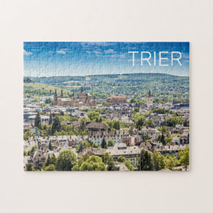 Quebra-cabeça Trier Cityscape Panorama Moselle Alemanha Souvenir