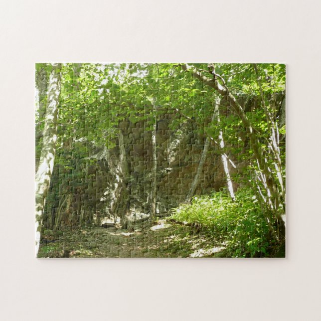 Quebra-cabeça Trilha de Descoberta Frazier em Shenandoah Fotogra (Horizontal)