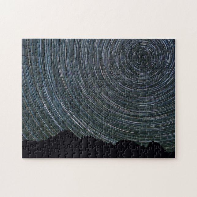 Quebra-cabeça Trilhas de Estrelas ao Redor de Polaris | Ingalls  (Horizontal)