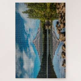 Quebra-cabeça Trillium Lake Monte Hood Oregon