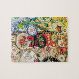 Quebra-cabeça Trinkets & Treasures 8" x 10" 110 Piece Puzzle