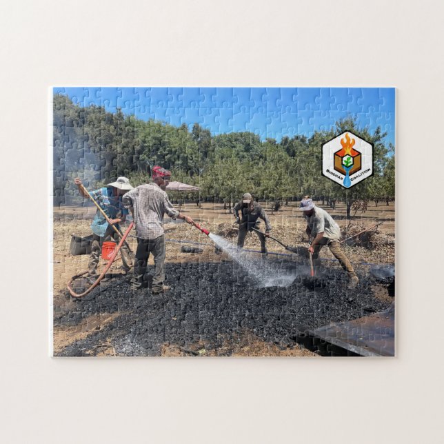 Quebra-cabeça Tripulação de Biochar (Horizontal)