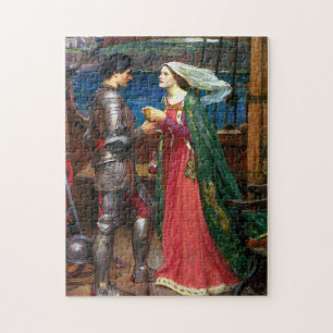 Quebra-cabeça Tristan e Isolda, c. 1916 por John Waterhouse