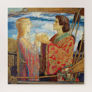 Quebra-cabeça Tristan e Isolde, c. 1912 por John Duncan