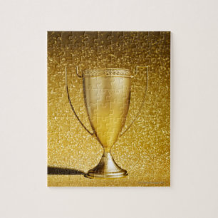 Quebra-cabeça Troféu Dourado do copo