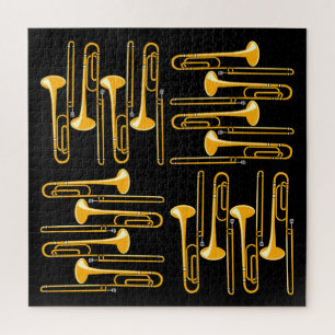 Quebra-cabeça Trombone Crosshatch
