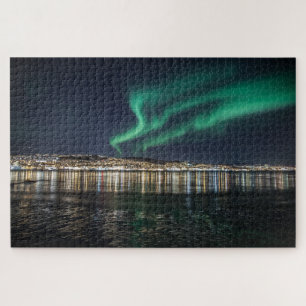 Quebra-cabeça Tromso Aurora