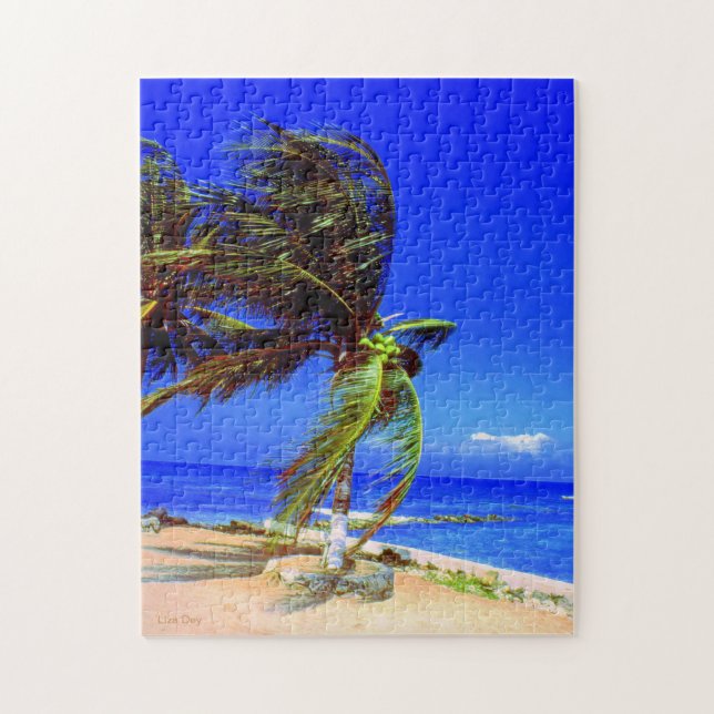 Quebra-cabeça 'Tropic Breeze' Jigsaw Puzzle (Vertical)