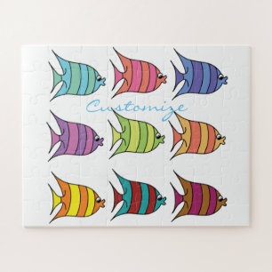 Quebra-cabeça Tropical Peixe Tropical Thunder_Cove multicolor