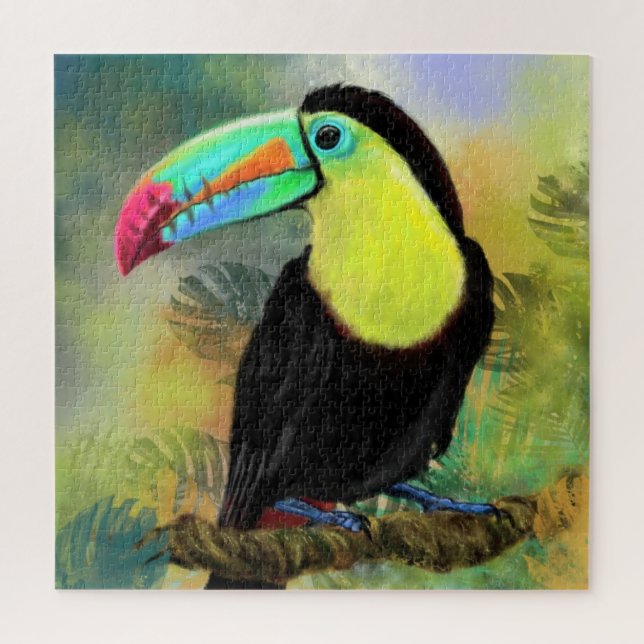 Quebra-cabeça Tropical Toucan Puzzles (Vertical)