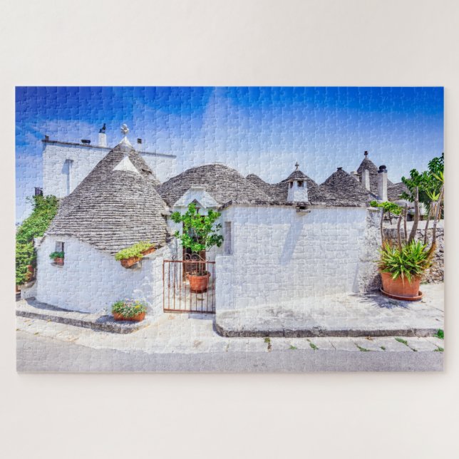 Quebra-cabeça trulli Alberobello (Horizontal)