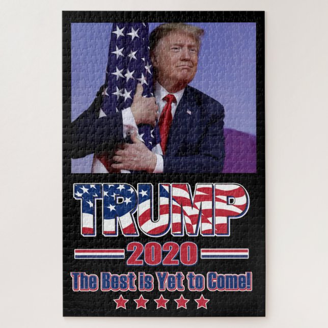 Quebra-cabeça Trump 2020 O melhor ainda está por vir (Vertical)