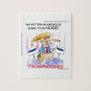 Quebra-cabeça Trumpnocchio Coisas Divertidas de Donald Trump