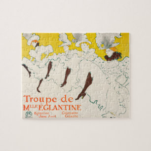 Quebra-cabeça Trupe de Mademoiselle Eglantine, Toulouse Lautrec
