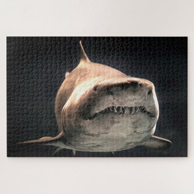 Quebra-cabeça Tubarão Branco do excelente (Horizontal)
