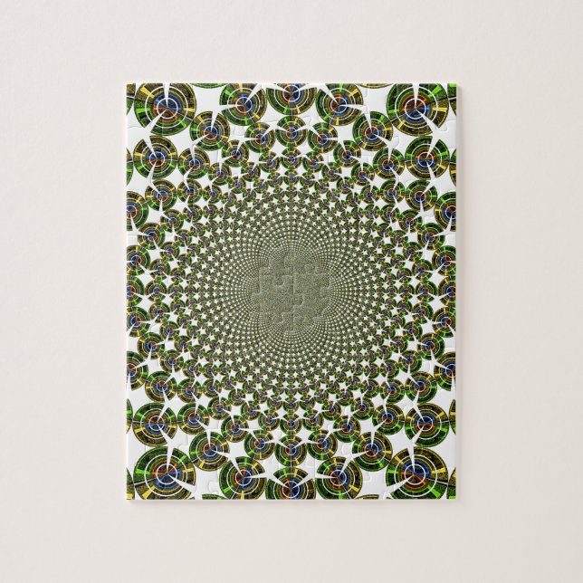 Quebra-cabeça Tubarões sem costura tradicionais (Vertical)