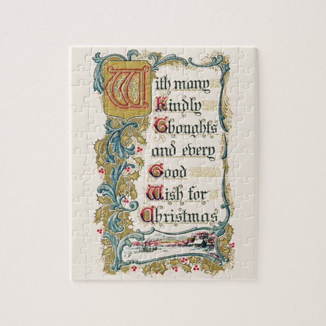 Quebra-cabeça Tudo de Bom para o Natal (Vertical)